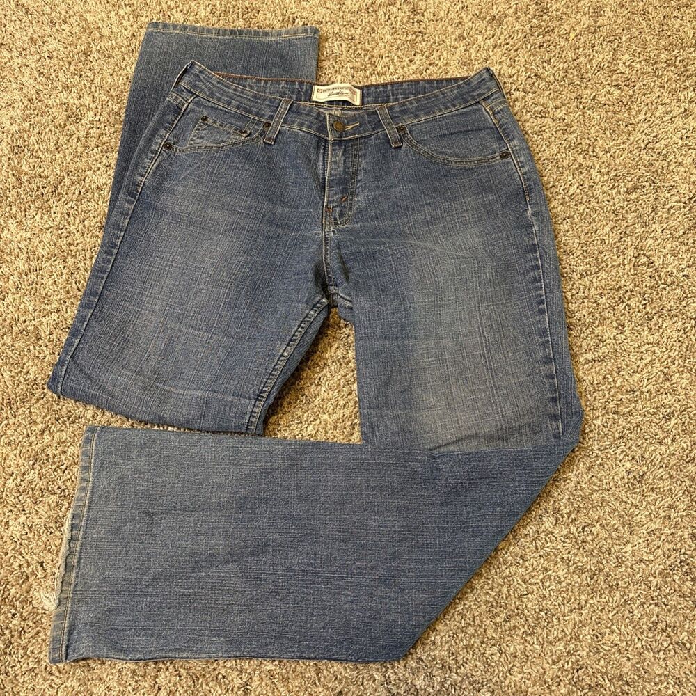 Levi Strauss Signature Stretch Low Rise Bootcut Jeans Women's Size 10 Medium